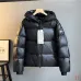 Canada Goose Hooded Down Jacket, White Red Navy Black #A68957