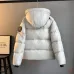 Canada Goose Hooded Down Jacket, White Red Navy Black #A68957