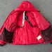 Canada Goose Hooded Down Jacket, White Red Navy Black #A68957