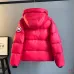 Canada Goose Hooded Down Jacket, White Red Navy Black #A68957