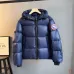 Canada Goose Hooded Down Jacket, White Red Navy Black #A68957