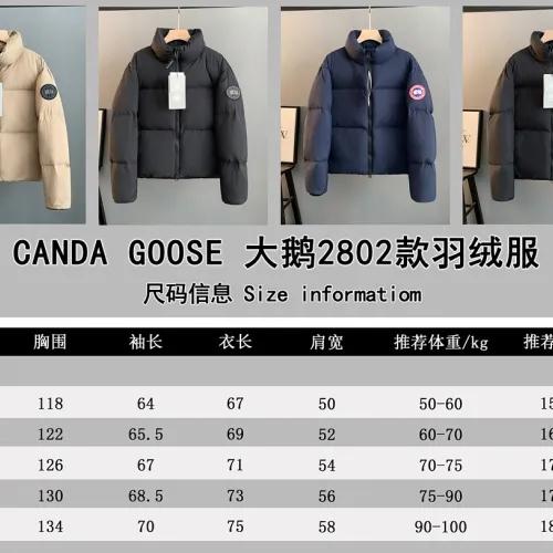 Canada Goose Lawrence Puffer Jacket Unisex Stand Collar Warm Down Coat #A68968