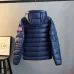 Canada Goose Lightweight Hooded Down Puffer Jacket, Navy Black White #A68967