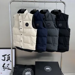 Canada Goose Unisex Snap Button Quilted Down Puffer Vest #A68974