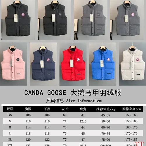 Canada Goose Unisex Snap Button Quilted Down Puffer Vest #A68975