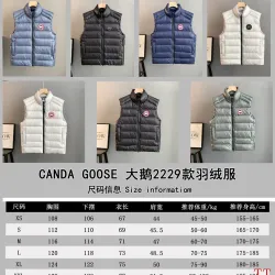 Canada Goose Unisex Snap Button Quilted Down Puffer Vest #A68976