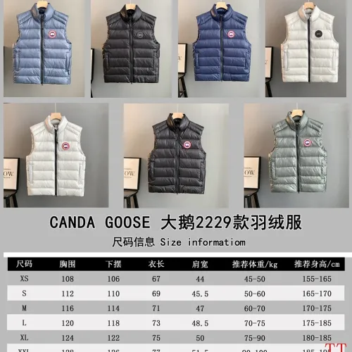Canada Goose Unisex Snap Button Quilted Down Puffer Vest #A68976