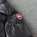 Canada Goose Women Short Puffer Down Jacket, Black White #A68965
