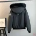 Moose Knuckles Men's Short Bomber Style Fur Hood Down Jacket #A68978