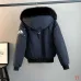 Moose Knuckles Men's Short Bomber Style Fur Hood Down Jacket #A68978