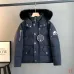 Moose Knuckles Men's Short Fur Hooded Down Puffer Jacket #A68977