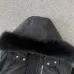 Moose Knuckles Men's Short Fur Hooded Down Puffer Jacket #A68977