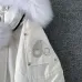 Moose Knuckles Women's Short Fur Hooded Bomber Down Jacket #A68979