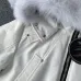 Moose Knuckles Women's Short Fur Hooded Bomber Down Jacket #A68979