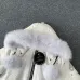 Moose Knuckles Women's Short Fur Hooded Bomber Down Jacket #A68979