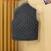 Moncler Men’s Mandarin‑Collar Diamond‑Quilted Gilet Vest, Black, Navy & White #A67891