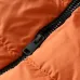 Moncler Men’s Stand‑Collar Padded Down Gilet Vest, Black & Bright Orange #A67890