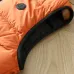 Moncler Men’s Stand‑Collar Padded Down Gilet Vest, Black & Bright Orange #A67890