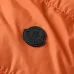 Moncler Men’s Stand‑Collar Padded Down Gilet Vest, Black & Bright Orange #A67890