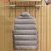 Prada Men’s Stand‑Collar Quilted Down Gilet Vest, Black, Brown & Light Grey #A67886