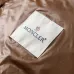 Moncler Glossy Stand‑Collar Quilted Down Puffer Jacket, Black & Brown #A67885