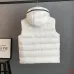 Moncler Hooded Down Vest Sleeveless Puffer Gilet #A68991