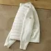 Moncler Hybrid Knit‑Sleeve Stand Collar Down Jacket, Black & Off‑White #A67883