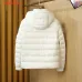 Moncler Lightweight Hooded Down Puffer Jacket, Black & White #A67877