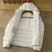 Moncler Lightweight Hooded Down Puffer Jacket, Black & White #A67877
