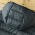 Moncler Men’s Lightweight Hooded Down Puffer Jacket, Black & Dark Grey #A67882
