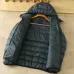 Moncler Men’s Lightweight Hooded Down Puffer Jacket, Black & Dark Grey #A67882