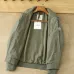 Moncler Men’s Stand‑Collar Bomber Jacket, Black, Navy & Army Green #A67894