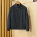 Moncler Men’s Stand‑Collar Bomber Jacket, Black, Navy & Army Green #A67894