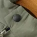 Moncler Men’s Stand‑Collar Bomber Jacket, Black, Navy & Army Green #A67894