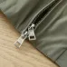 Moncler Men’s Stand‑Collar Bomber Jacket, Black, Navy & Army Green #A67894