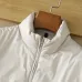 Moncler Men’s Stand‑Collar Lightweight Full‑Zip Down Jacket, Navy, Black & White #A67888