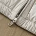 Moncler Men’s Stand‑Collar Lightweight Full‑Zip Down Jacket, Navy, Black & White #A67888