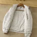 Moncler Men’s Stand‑Collar Lightweight Full‑Zip Down Jacket, Navy, Black & White #A67888