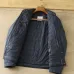 Moncler Men’s Stand‑Collar Shirt‑Style Light Down Jacket, Black & Navy Blue #A67887