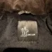 Moncler Stand‑collar Button‑zip Down Jacket, Black #A68485