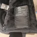 Moncler Stand‑collar Button‑zip Down Jacket, Black #A68485
