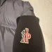 Moncler Stand‑collar Button‑zip Down Jacket, Black #A68485