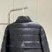 Moncler Stand‑collar Quilted Down Jacket, Black / Army Green #A68483