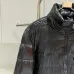 Moncler Stand‑collar Quilted Down Jacket, Black / Army Green #A68483