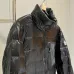 Moncler Stand‑collar Quilted Down Jacket, Black / Army Green #A68483