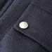 Moncler Wool‑Blend Quilted Hybrid Zip Jacket, Black & Navy Blue #A67881