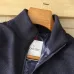 Moncler Wool‑Blend Quilted Hybrid Zip Jacket, Black & Navy Blue #A67881