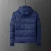 Prada Hooded Puffer Jacket Winter Warm Thick Quilted Coat, Black, Navy Blue, Khaki #A68165