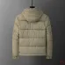Prada Hooded Puffer Jacket Winter Warm Thick Quilted Coat, Black, Navy Blue, Khaki #A68165