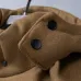 Prada Hooded Wool‑Blend Puffer Vest Men Sleeveless Gilet Outerwear, Camel Brown, Light Gray #A68168